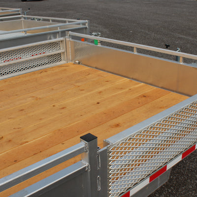 2026 Triumph 80x16 Side Load Aluminum Utility Trailer