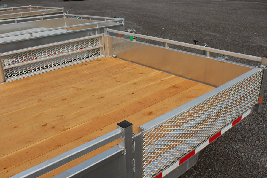 2026 Triumph 80x16 Side Load Aluminum Utility Trailer
