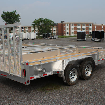 2026 Triumph 80x16 Side Load Aluminum Utility Trailer