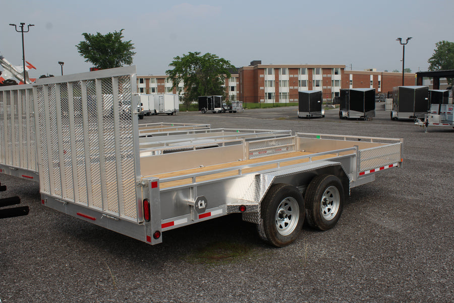 2026 Triumph 80x16 Side Load Aluminum Utility Trailer