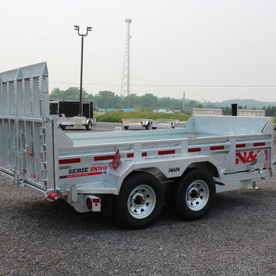 2026 N & N 6x12 Dump Trailer w/ Combo Gate - STOD5-612G205-L