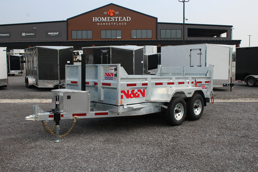 2026 N & N 6x12 Dump Trailer