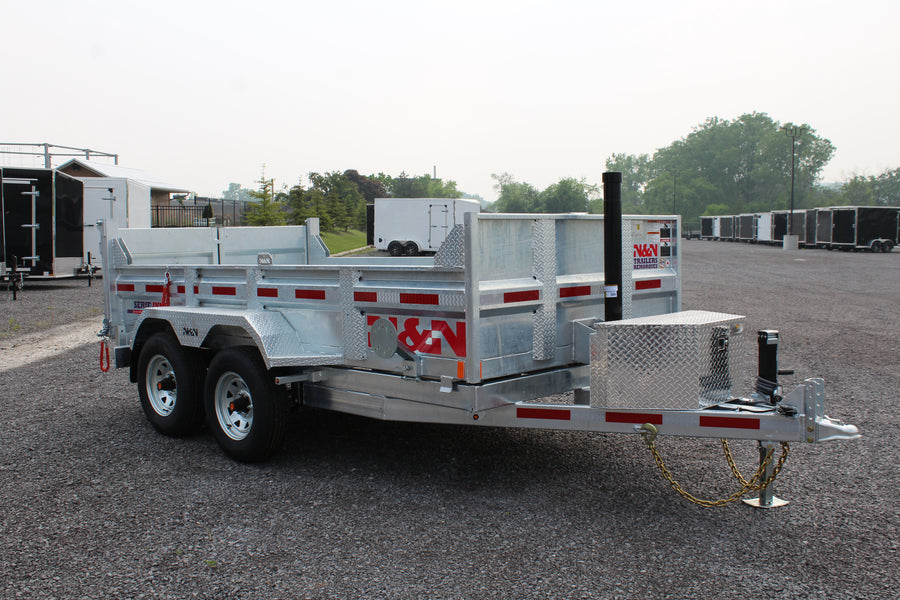 2026 N & N 6x12 Dump Trailer