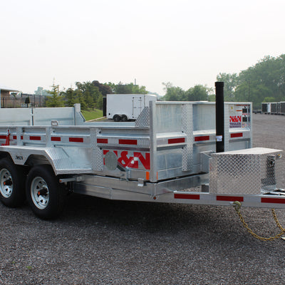 2026 N & N 6x12 Dump Trailer