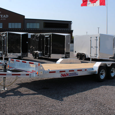 2026 N & N 18' Lowbed Equipment Trailer