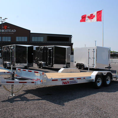 2026 N & N 7x20 5T Equipment Trailer