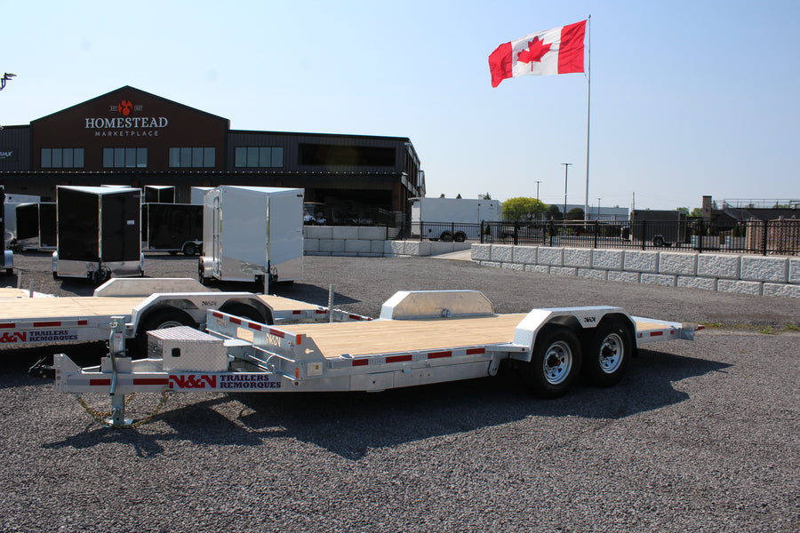 2026 N & N 7x20 Tilt-Deck Flatbed Trailer