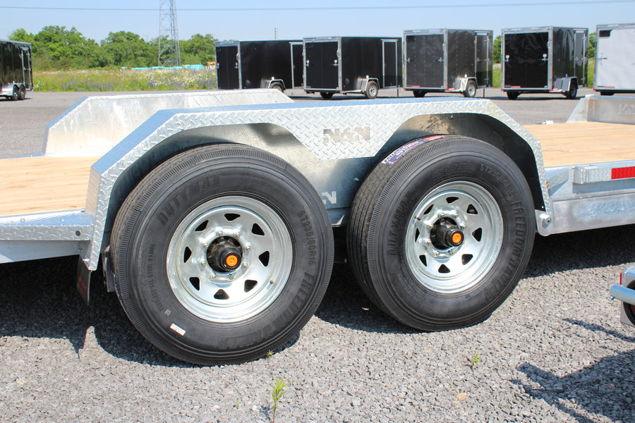 2026 N & N 7x20 Tilt-Deck Flatbed Trailer