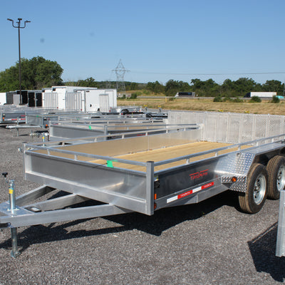 2026 Triumph  80x14 Aluminum Utility Trailer - AU7BF-TA80x14-35