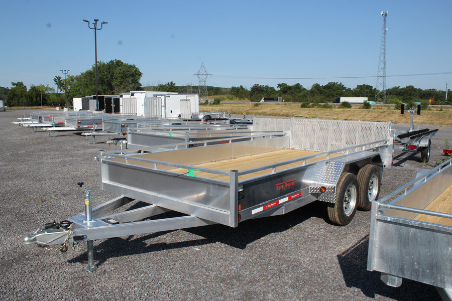 2026 Triumph  80x14 Aluminum Utility Trailer - AU7BF-TA80x14-35