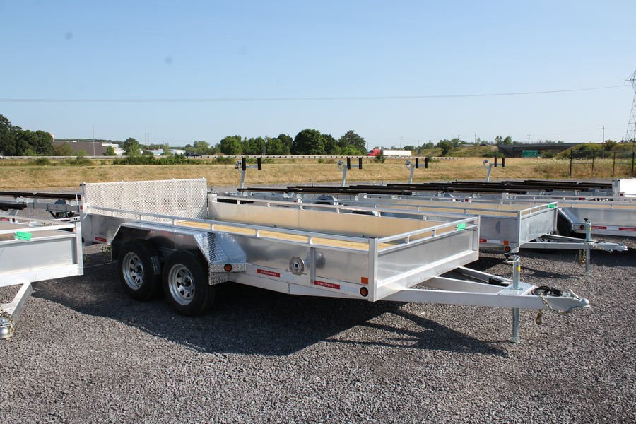 2026 Triumph  80x14 Aluminum Utility Trailer - AU7BF-TA80x14-35