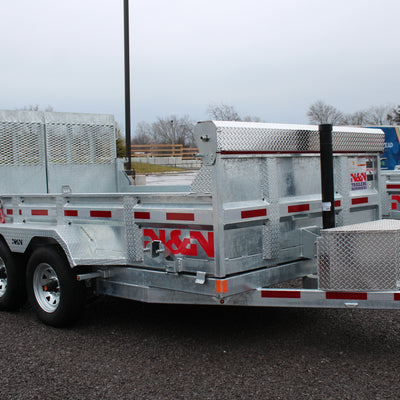 2026 N & N 82x12 Dump Trailer w/ Combo Gate - STOD5-712G205-L