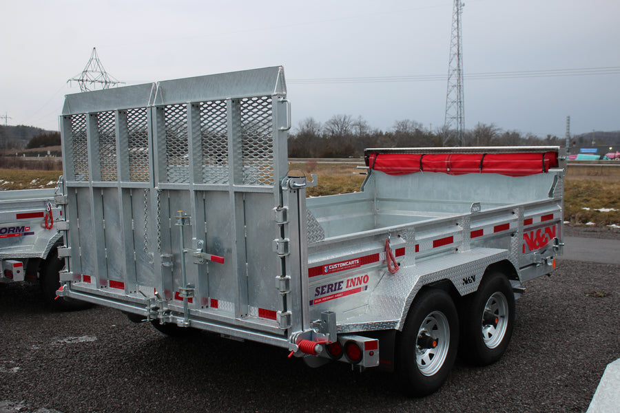2026 N & N 82x12 Dump Trailer w/ Combo Gate - STOD5-712G205-L