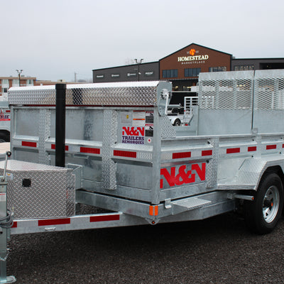 2026 N & N 82x12 Dump Trailer w/ Combo Gate - STOD5-712G205-L