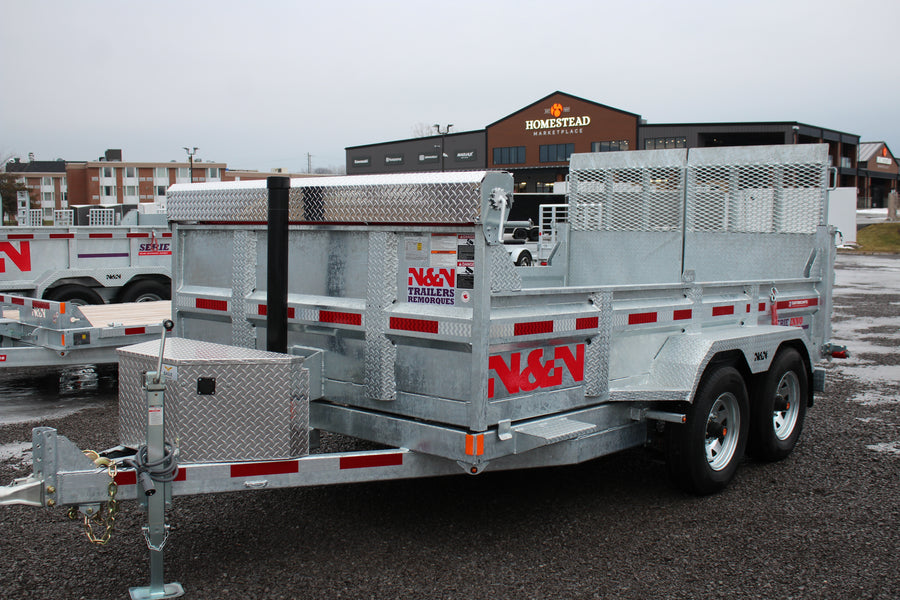 2026 N & N 82x12 Dump Trailer w/ Combo Gate - STOD5-712G205-L