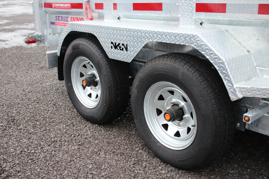 ON ORDER - 2026 N & N 82x12 Dump Trailer - STOD5-712G205-L