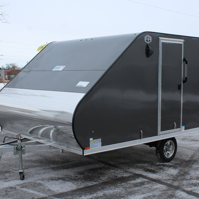 2026 Ameralite 8.5x12 Hybrid Snowmobile Trailer - ABSTX8512SA-96