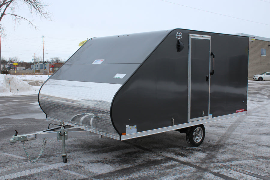 2026 Ameralite 8.5x12 Hybrid Snowmobile Trailer - ABSTX8512SA-96