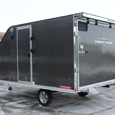 2026 Ameralite 8.5x12 Hybrid Snowmobile Trailer - ABSTX8512SA-96