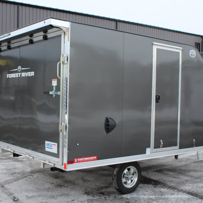 2026 Ameralite 8.5x12 Hybrid Snowmobile Trailer - ABSTX8512SA-96