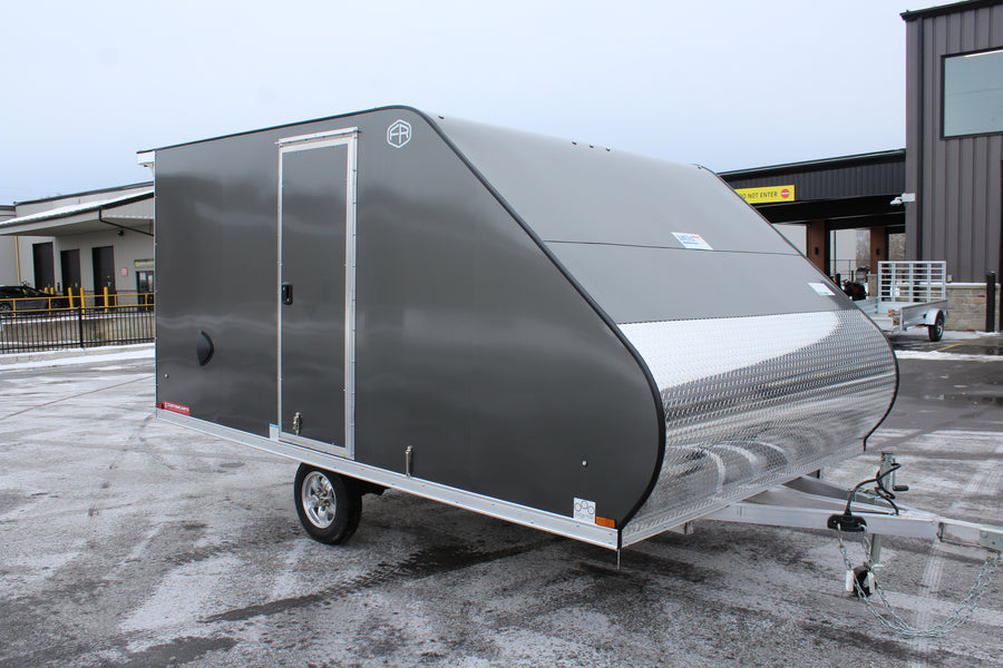 2026 Ameralite 8.5x12 Hybrid Snowmobile Trailer - ABSTX8512SA-96