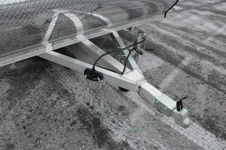 2026 Ameralite 8.5x12 Hybrid Snowmobile Trailer - ABSTX8512SA-96