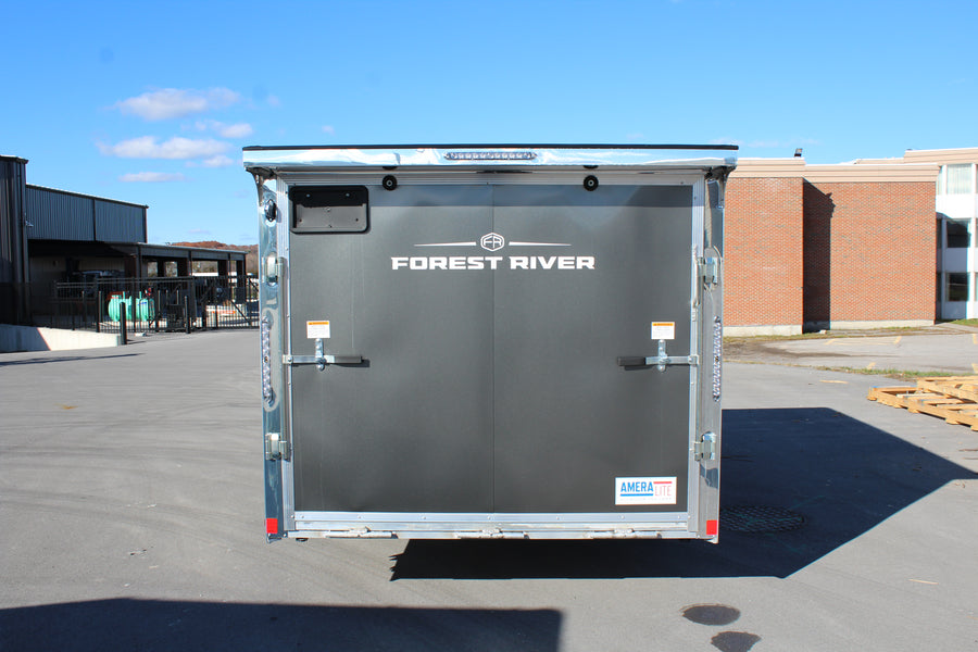 2026 Ameralite 7x16 Hybrid Snowmobile Trailer - ABSTX716SA-96