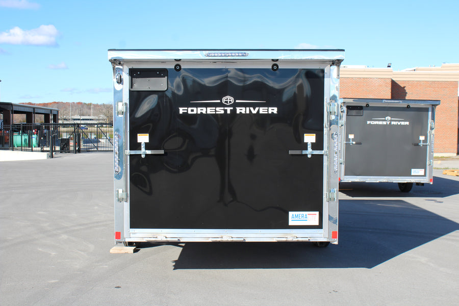 2026 Ameralite 7x16 Hybrid Snowmobile Trailer - ABSTX716SA-96