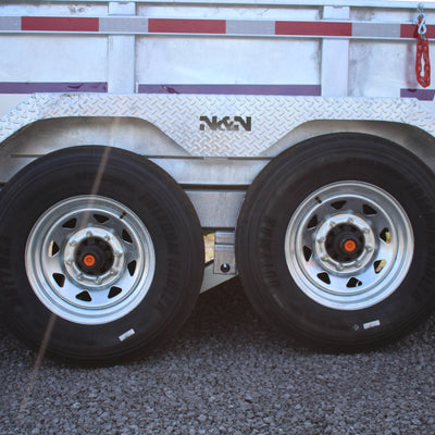 ON ORDER - 2026 N & N 7x14 Dump Trailer with Combo-Gate - TORD6-714G207-L