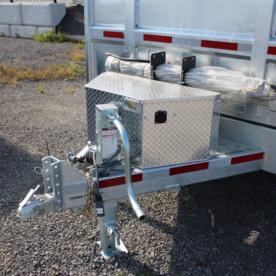 2026 N & N 7x16 Galvanized Dump Trailer