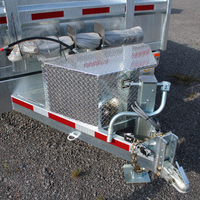2026 N & N 7x14 Galvanized Dump Trailer