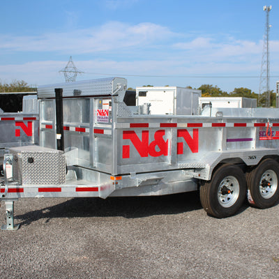 2026 N & N 7x12 Dump Trailer - TORD6-712G207