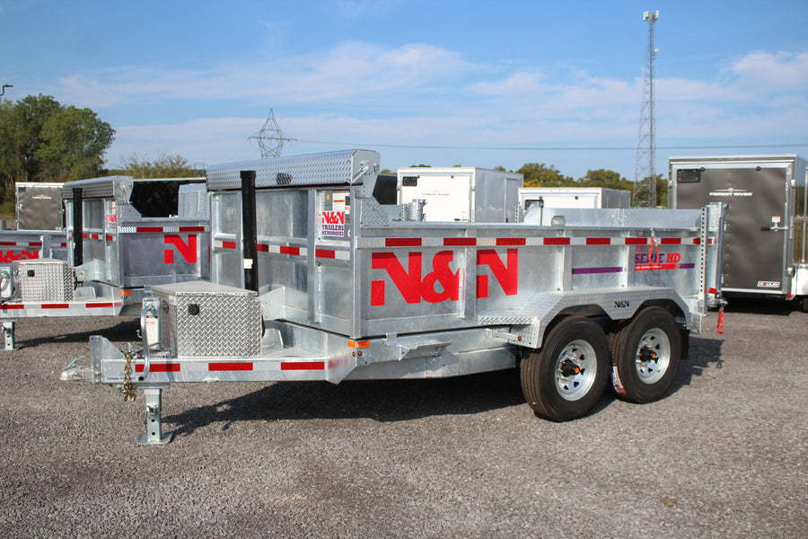 2026 N & N 7x12 Dump Trailer - TORD6-712G207
