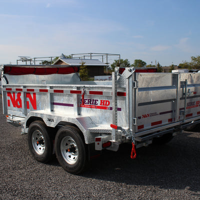 2026 N & N 7x12 Dump Trailer - TORD6-712G207