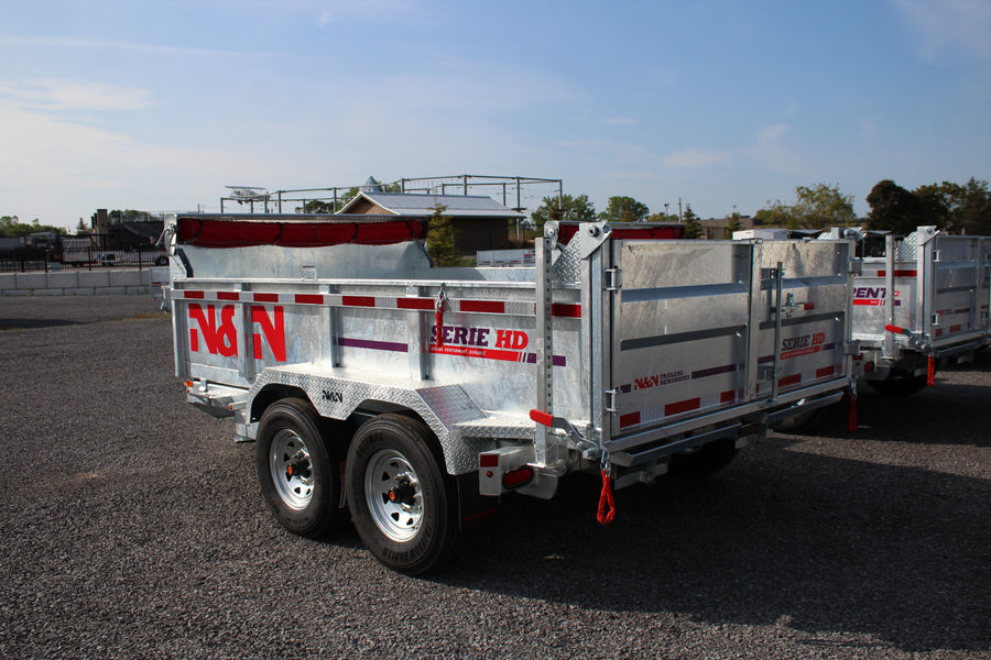 2026 N & N 7x12 Dump Trailer - TORD6-712G207