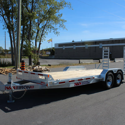 2026 N & N 7x20 7T Equipment Trailer - IROC6-720G207
