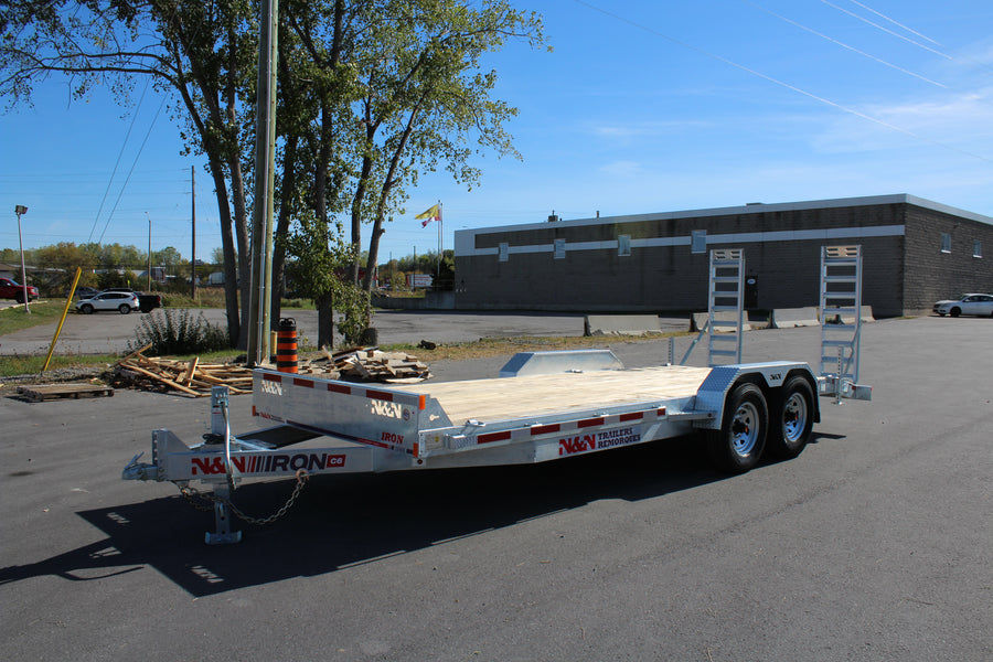 2026 N & N 7x20 7T Equipment Trailer - IROC6-720G207