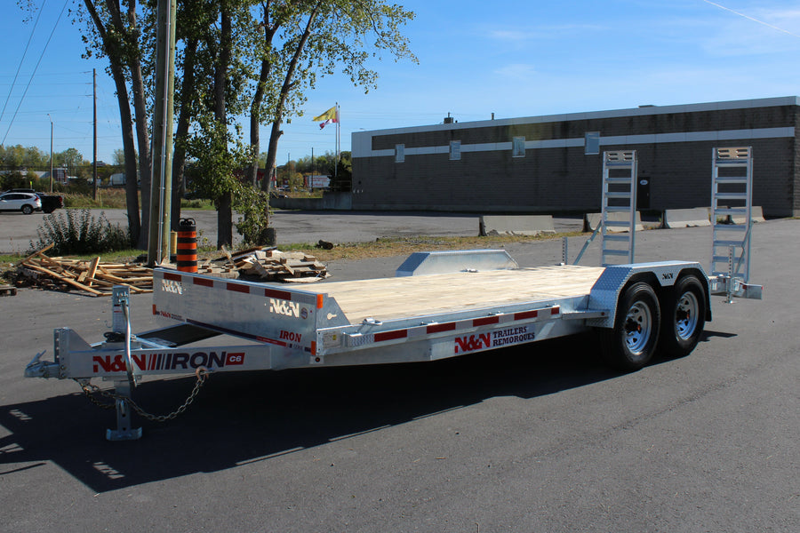 2026 N & N 7x20 7T Equipment Trailer