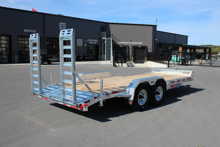 2026 N & N 7x20 7T Equipment Trailer - IROC6-720G207