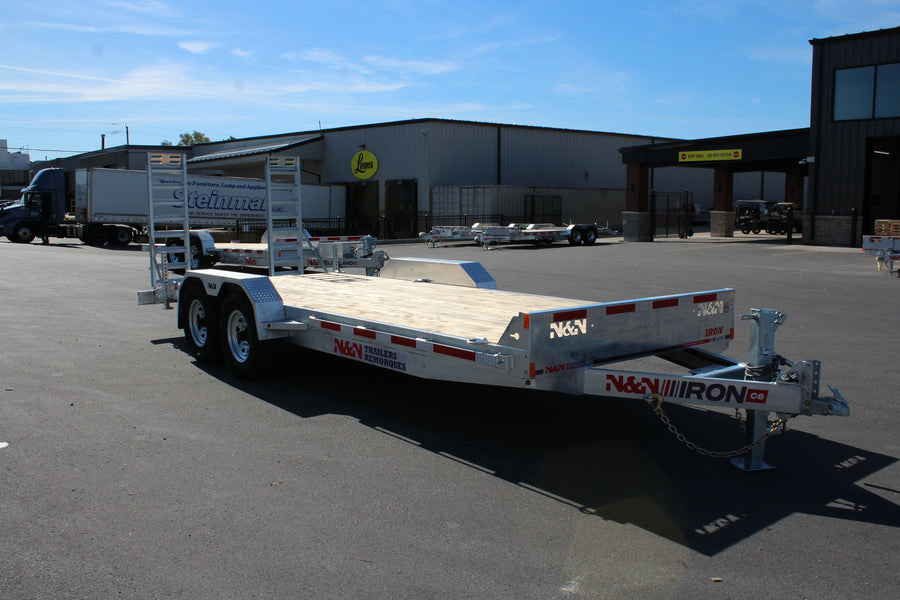 2026 N & N 7x20 7T Equipment Trailer