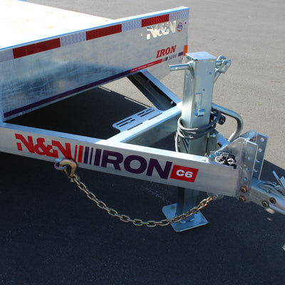 2026 N & N 7x20 7T Equipment Trailer