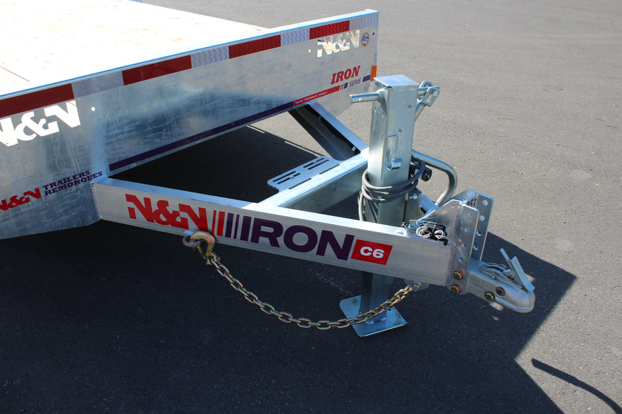 2026 N & N 7x20 7T Equipment Trailer - IROC6-720G207