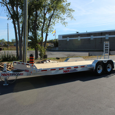 2026 N & N 7x24 7T Equipment Trailer - IROC6-724G207