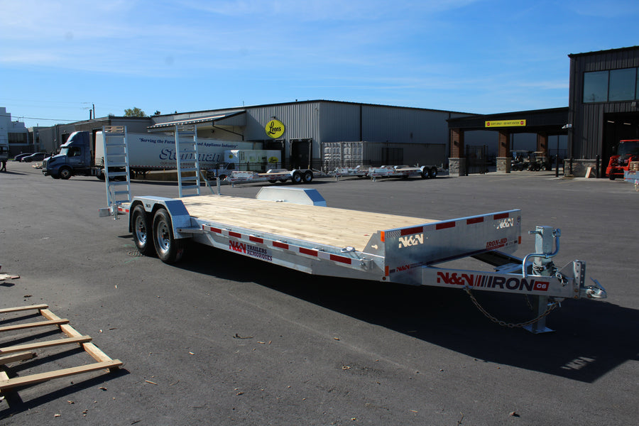 2026 N & N 7x24 7T Equipment Trailer - IROC6-724G207
