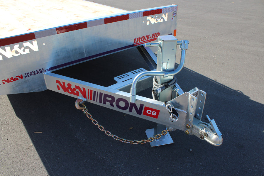 2026 N & N 7x24 7T Equipment Trailer - IROC6-724G207