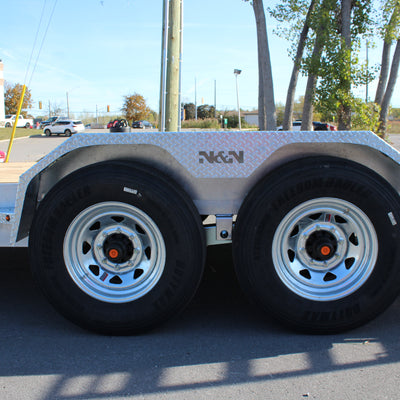 2026 N & N 7x24 7T Equipment Trailer - IROC6-724G207