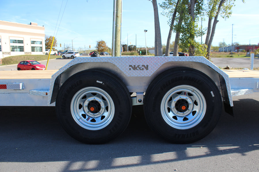 2026 N & N 7x24 7T Equipment Trailer - IROC6-724G207