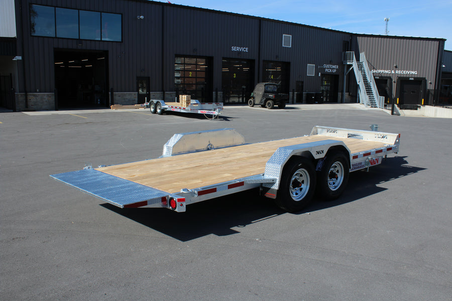 2026 N & N 7x20 7T Equipment Trailer - LOWC6-720G207