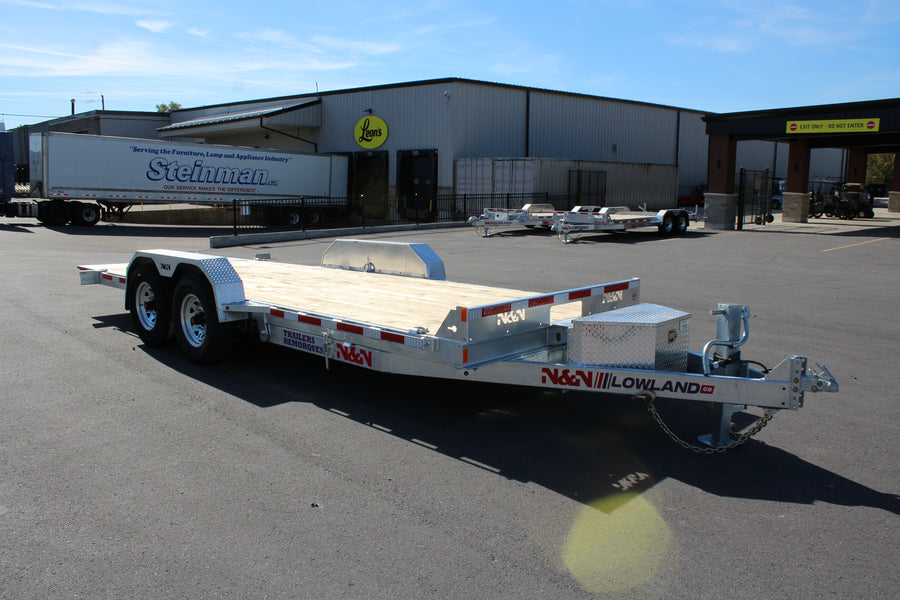2026 N & N 7x20 7T Equipment Trailer - LOWC6-720G207