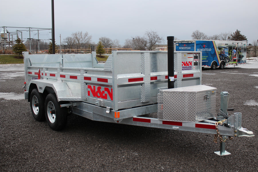 2026 N & N 6x12 Dump Trailer - STOD5-612G205